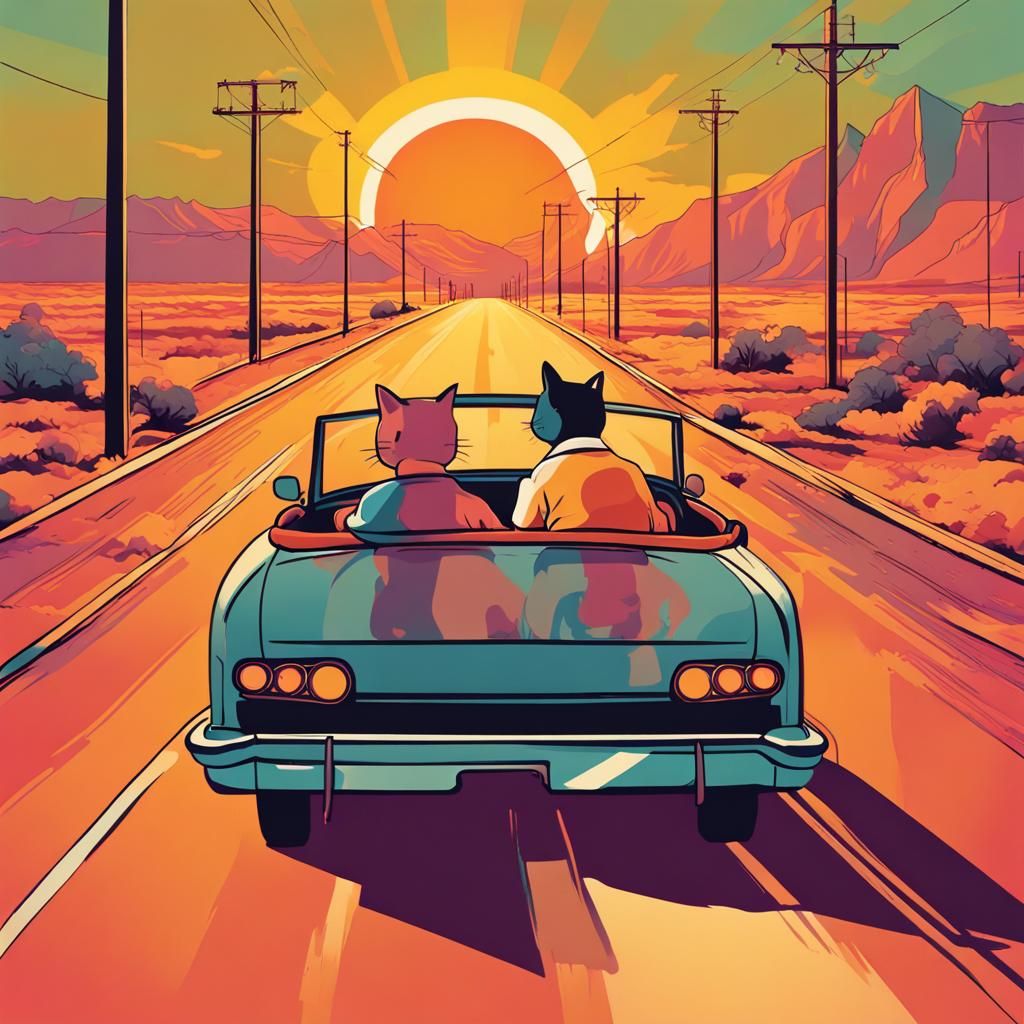 Route 66 Road Trip: Pop Art Adventure