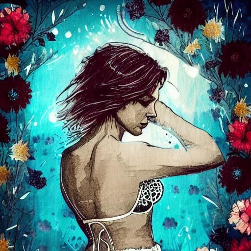 Post-Apocalyptic Beauty in Watercolor Summerscape