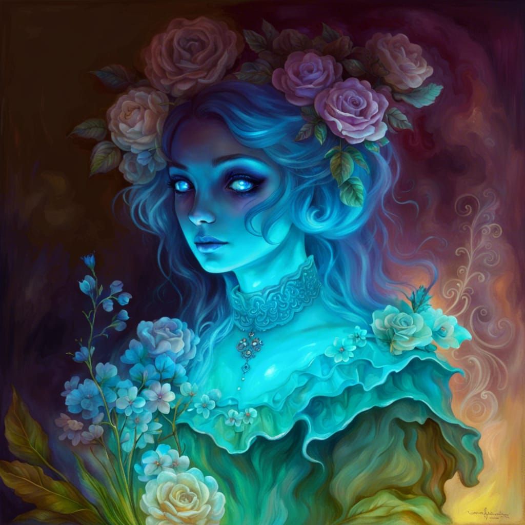 Beautiful ghost girl