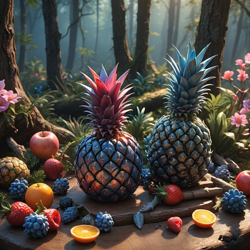 Mystical Forest Still Life in Unreal Engine 5