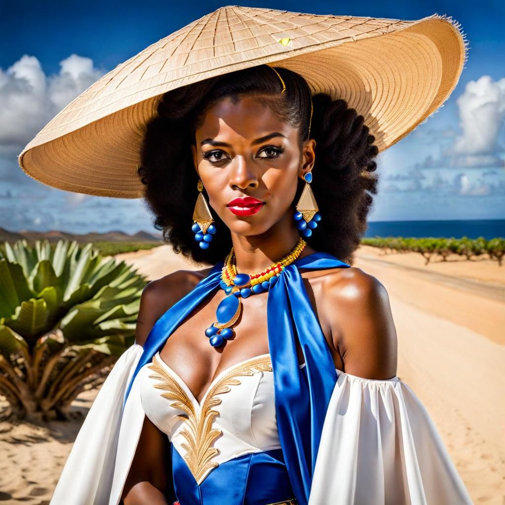 Cape Verde as a Woman