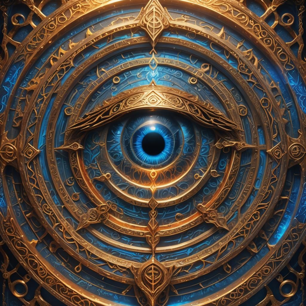 Lord of the Rings God Eye in Fantasy Style