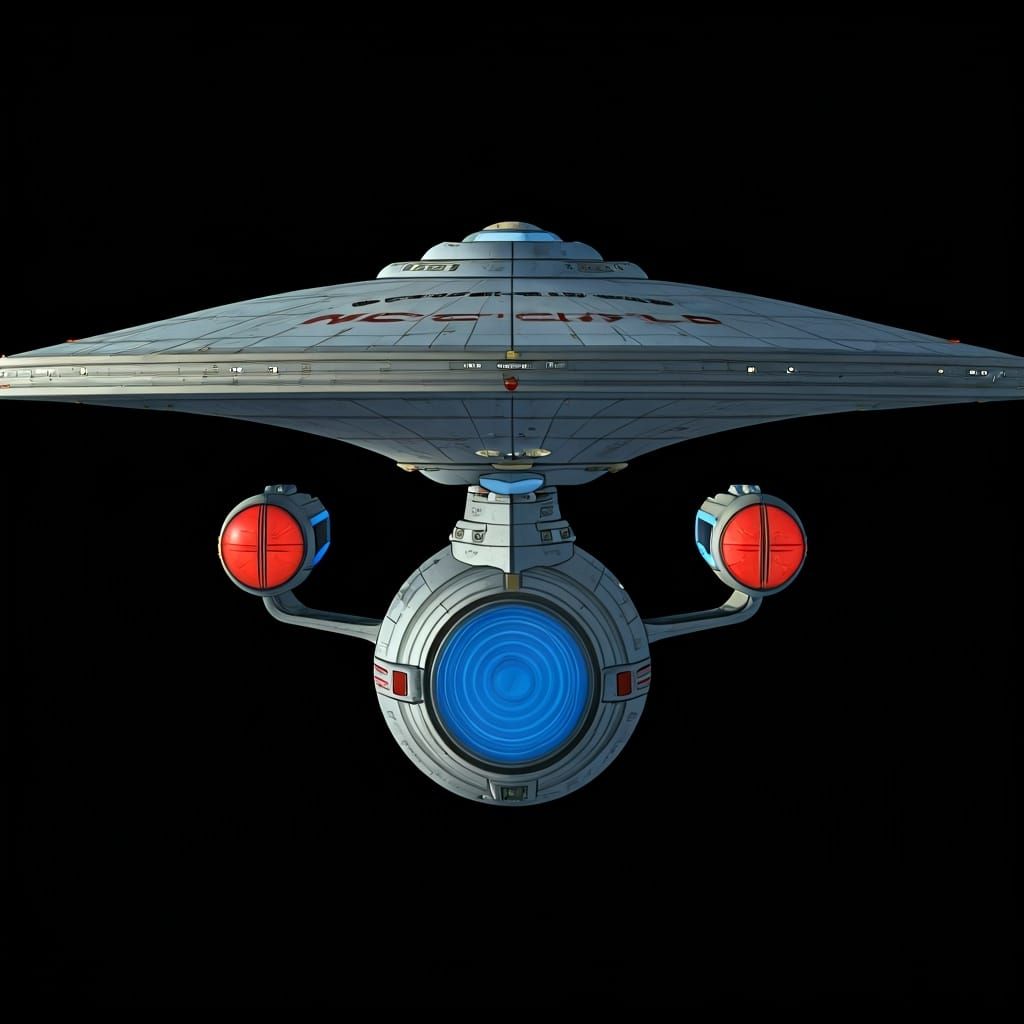 Star Trek Assault Frigate Top View