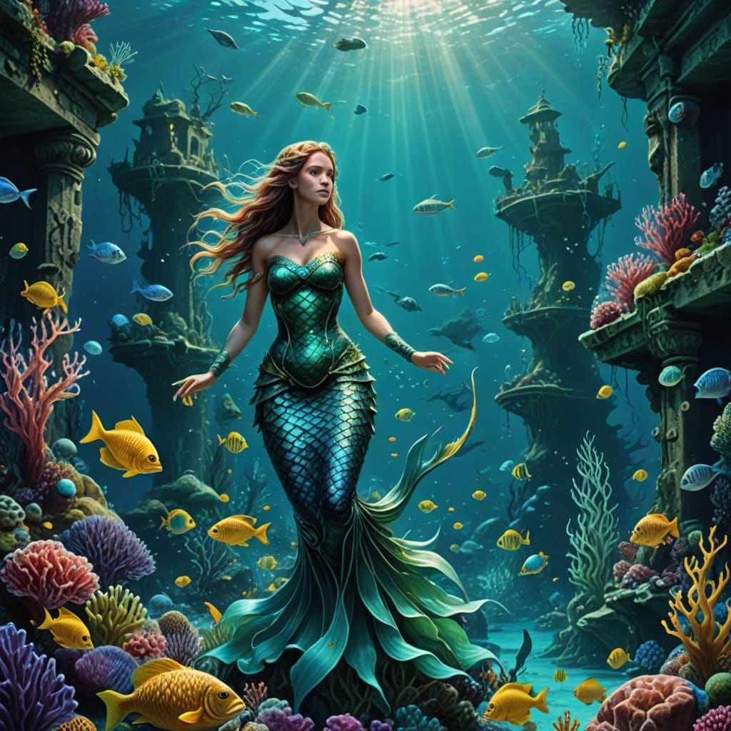 swimming with the fishes is where I'll be, instigating battles between underwater armies