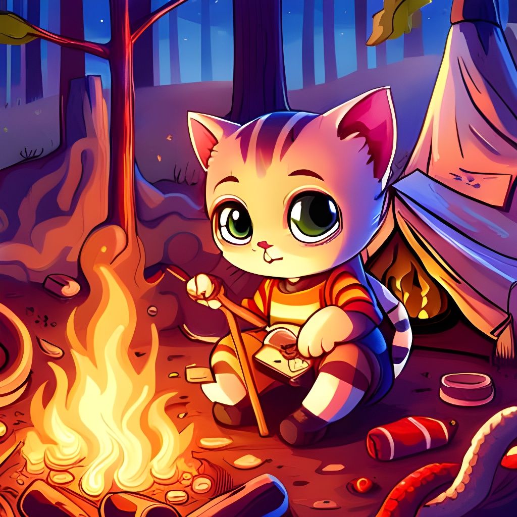 About to Roast Marshmallows