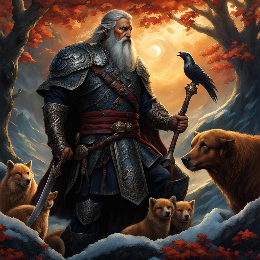 Viking Feast Concept Art in Unreal Engine 5