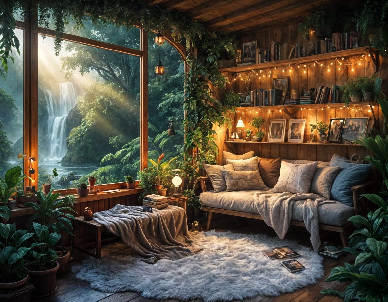 Junglehouse Readingcorner