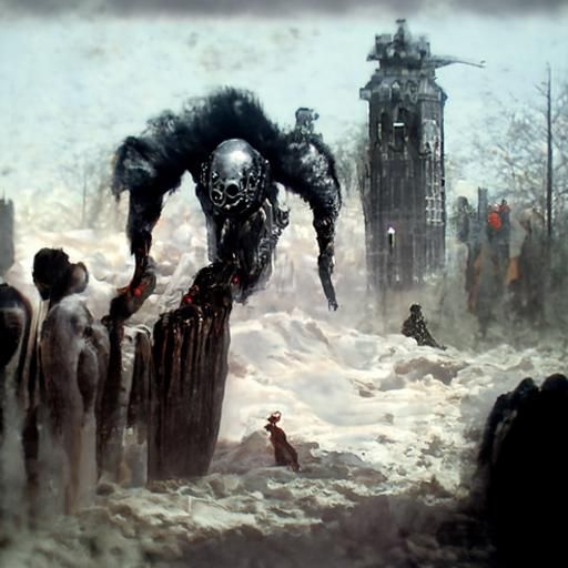 Megalophobia: A Horrific Engraving
