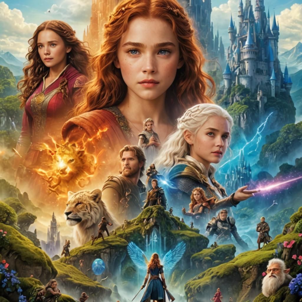 Epic Fantasy Movie Poster Design
