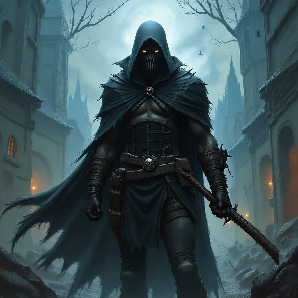 Grimdark Landscape in the Style of Chris Collingwood