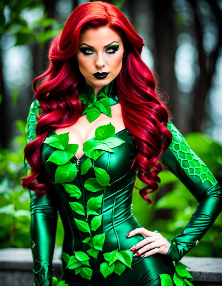Poison Ivy Cosplay: Fully Clothed Interpretation