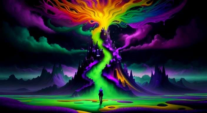 AI Interpretation of the Letter I