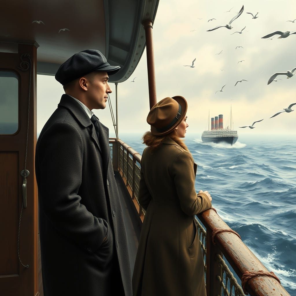 Scottish Couple Embarks on New Life Amidst North Atlantic St...