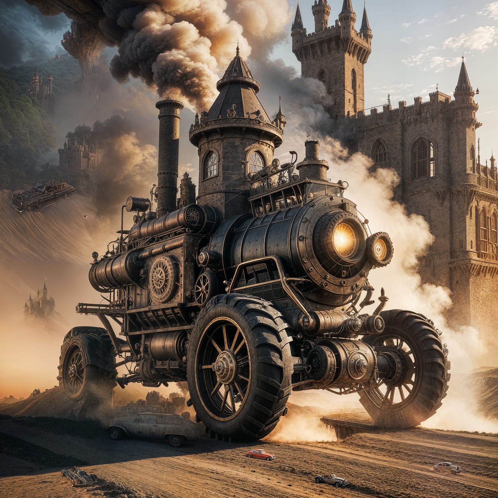 Castle-Inspired Hotrod Blends Fort and Car