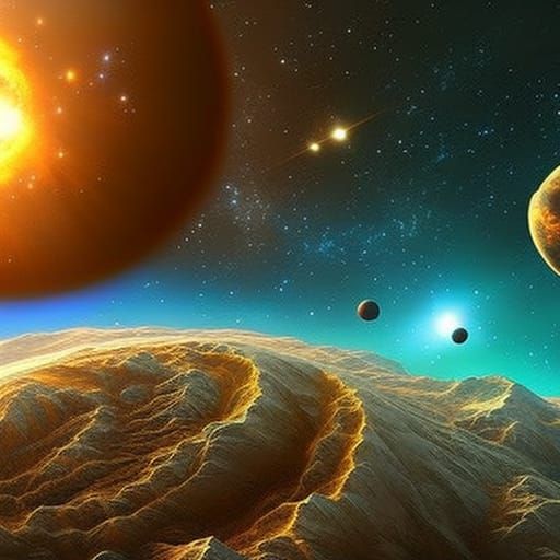 planets from space