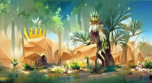 Desert Oasis: A King's Forest Realm