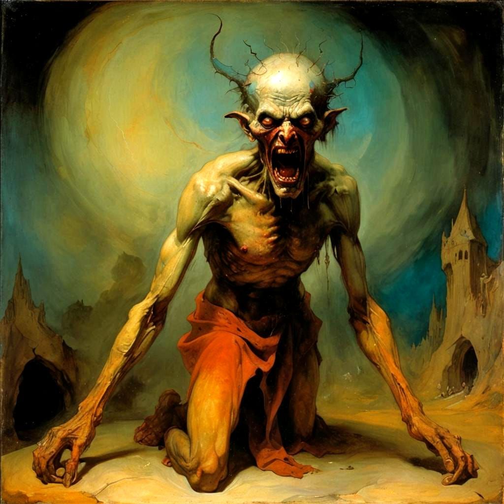 Tormented Man's Demonic Possession Dream Vision