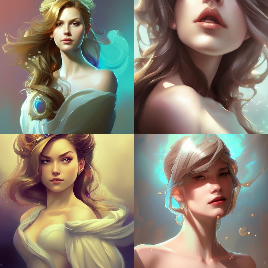 Rosalina Portrait in Artgerm Style