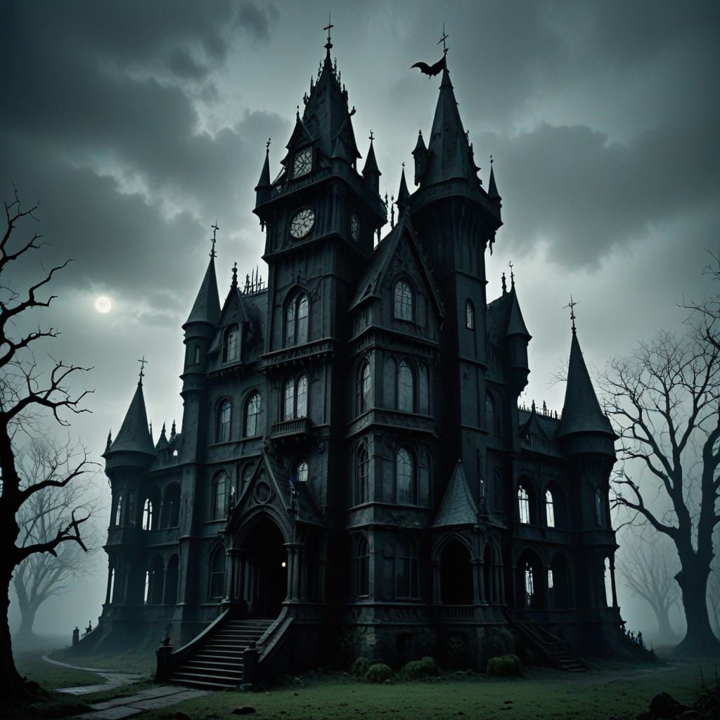 Gothic Crystal Shadow Beast Emerge