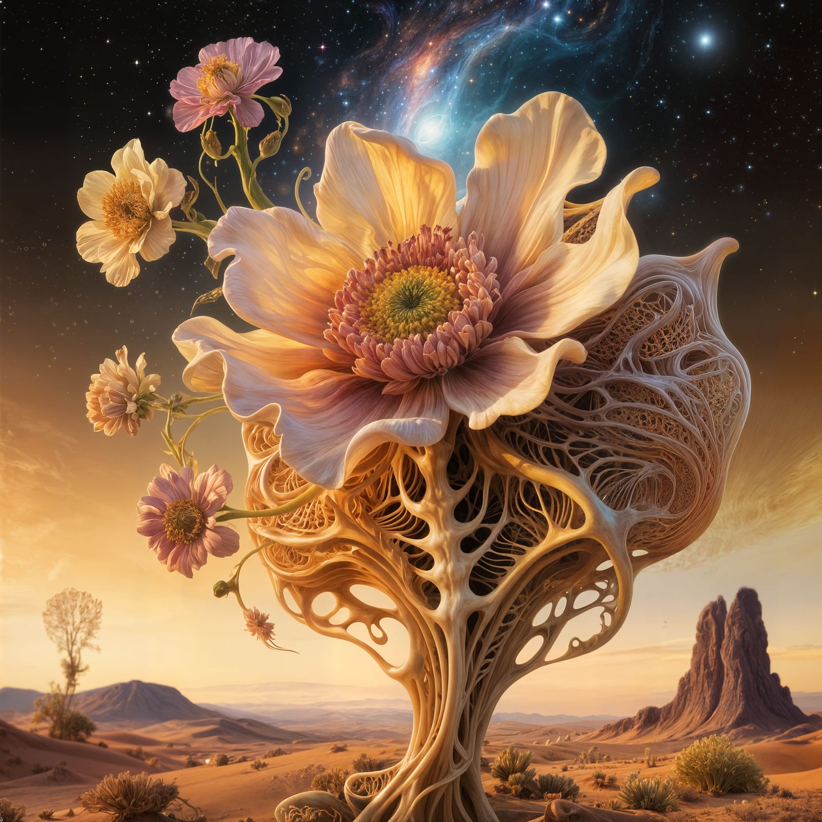 Surreal Cosmos Macro Photography