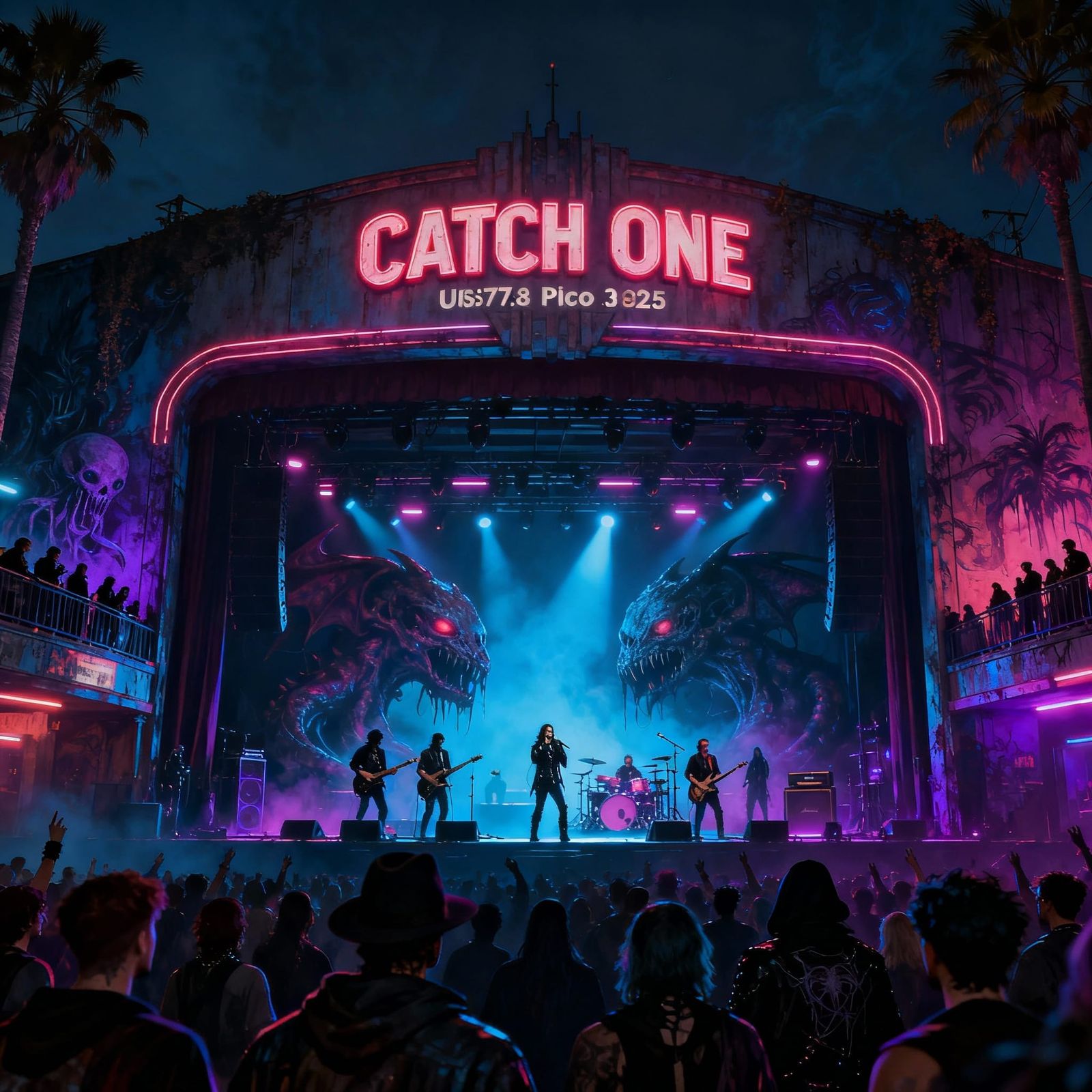 Dark Electro Concert at Catch One