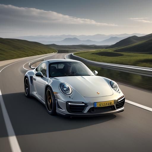 Porsche 911 Turbo: Hyperrealistic Award-Winning Photo