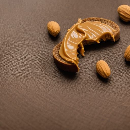 Creamy Peanut Butter Close-Up: Professional Studio Shot