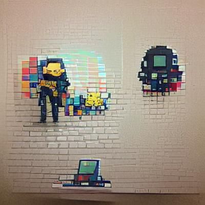 Pixel Art Scene
