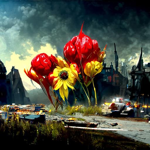 The first flowers of the field of war