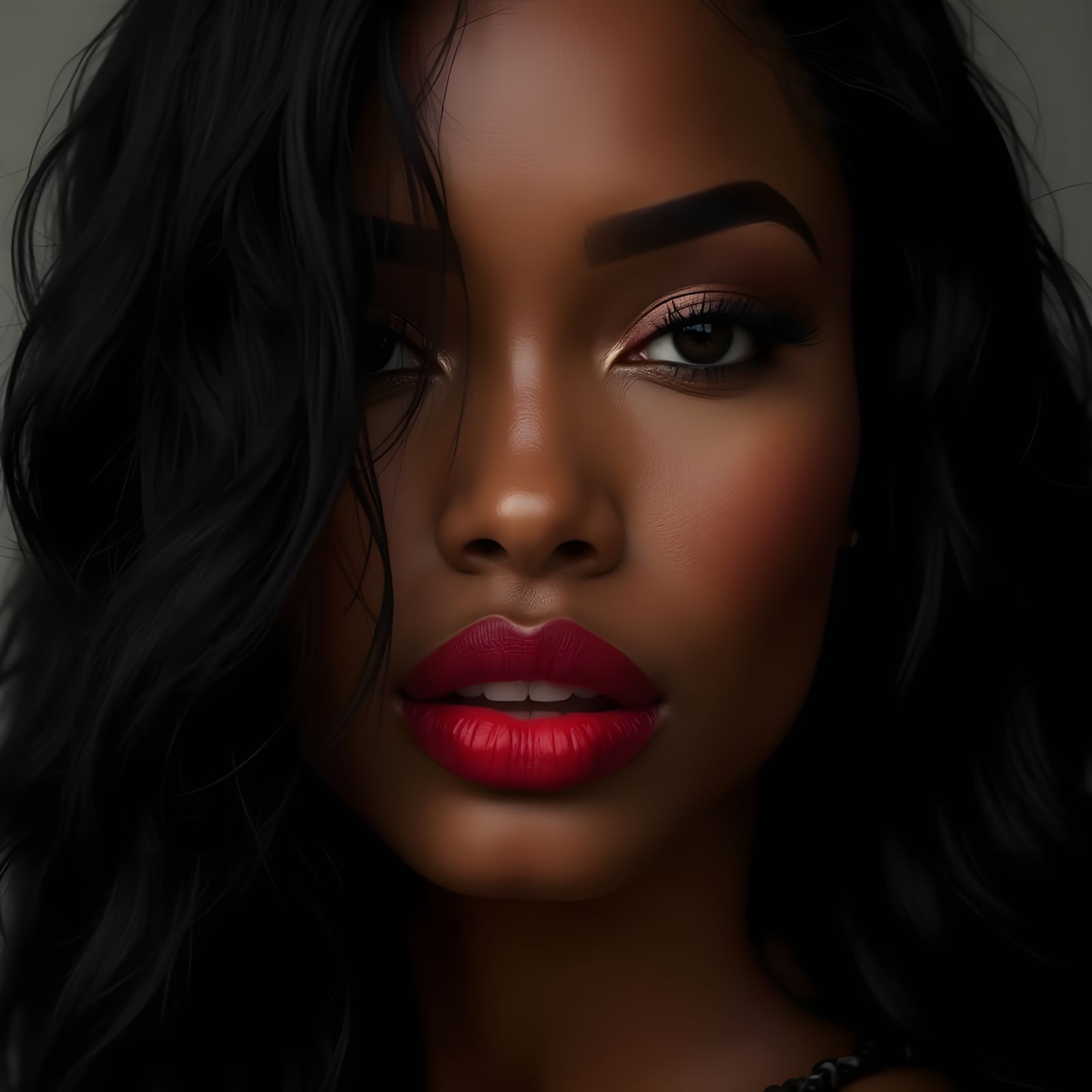 Kelly Rowland as a Warrior Goddess Portrait