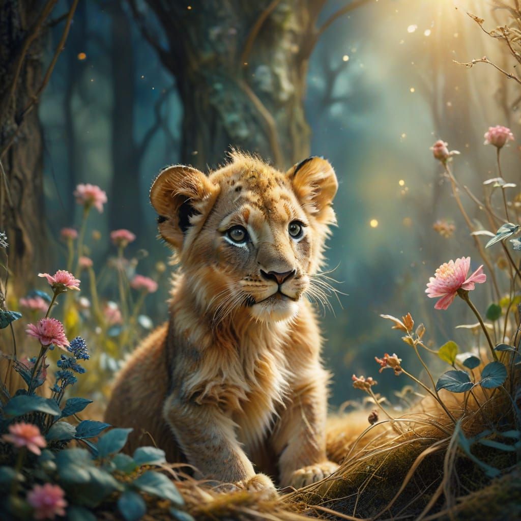 lion cub