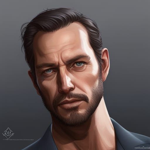 Detailed Portrait with Dynamic Lighting