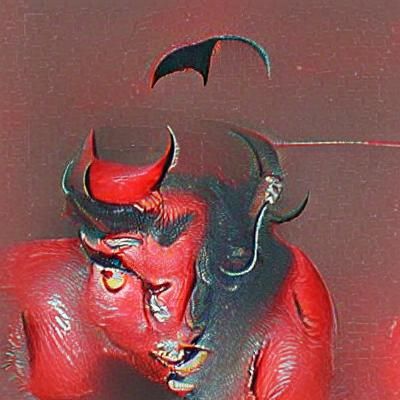 Stylized Depiction of the Devil
