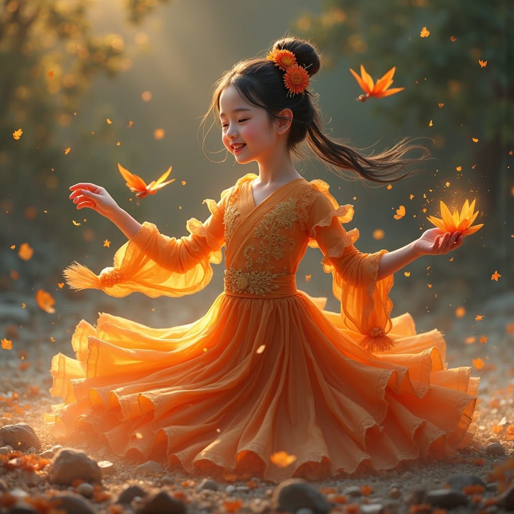 Smiling Di Lặc Buddha in Classic Chinese Setting