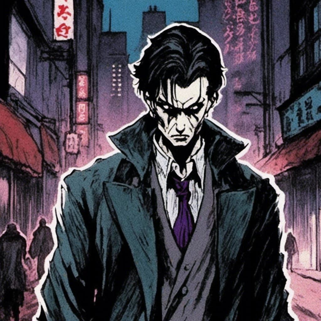 Vampire in Tokyo: Noir Anime Key Visual