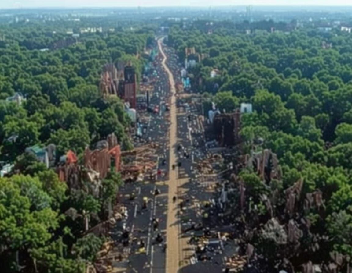 Vibrant Pop Art Universe with Comic Elements