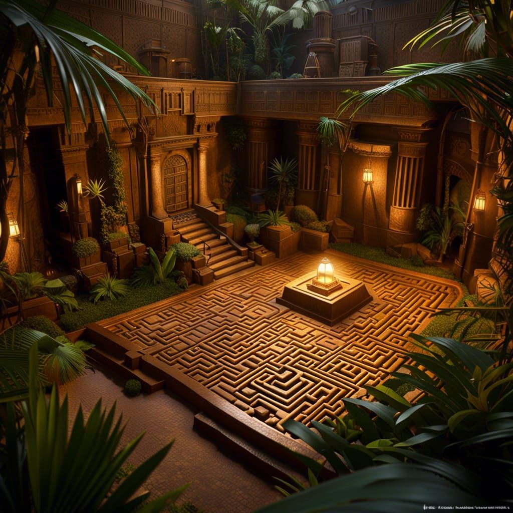 Indiana Jones maze