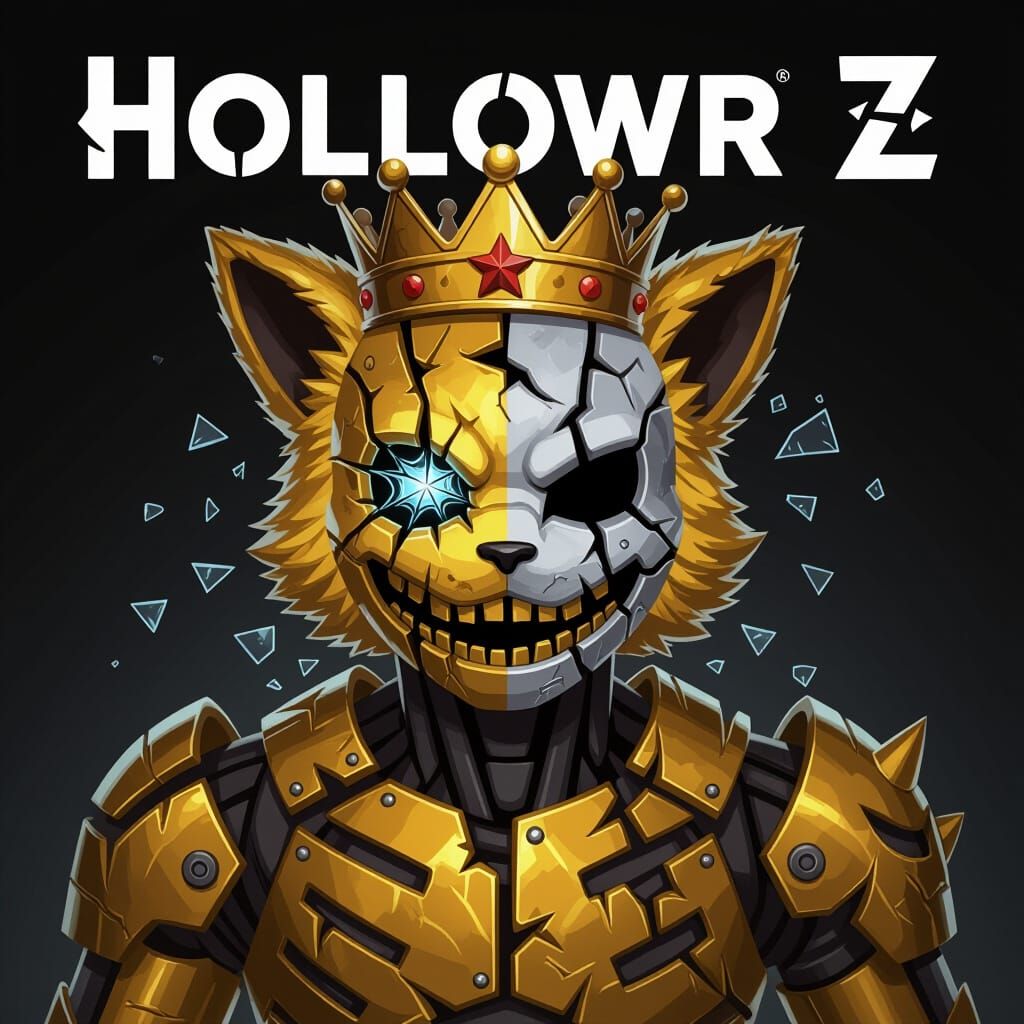Hollow Z Mascot Monstrosity with Splintered Crown