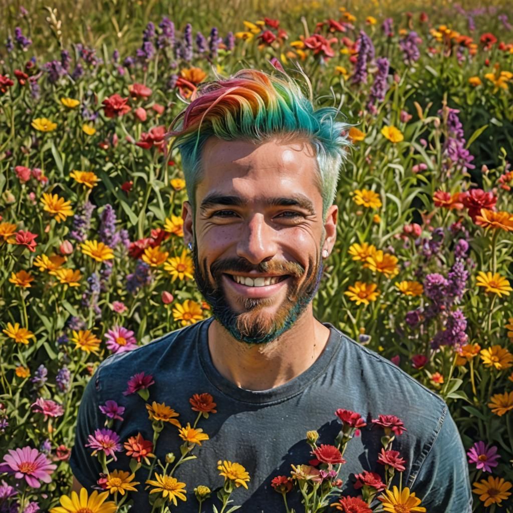 Rainbow Beard 240831D