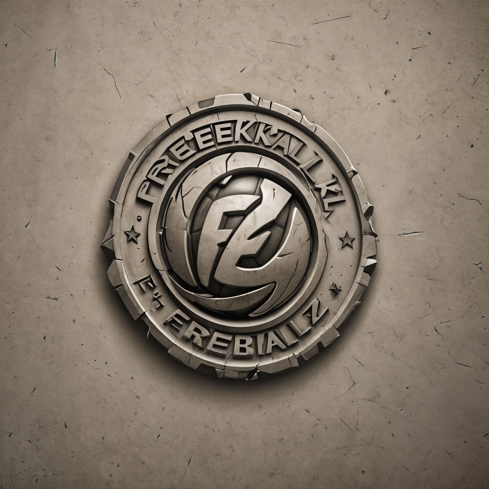 Simple, Readable Logo for 'freekiballz' Brand
