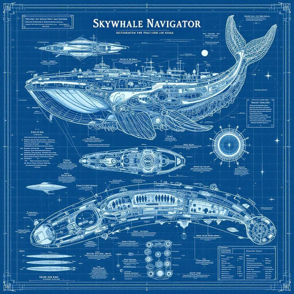 Skywhale Navigator: Architectural Blueprint of Organic Airsh...