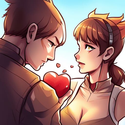 Anime Squirrel Girl with Deadly Kiss