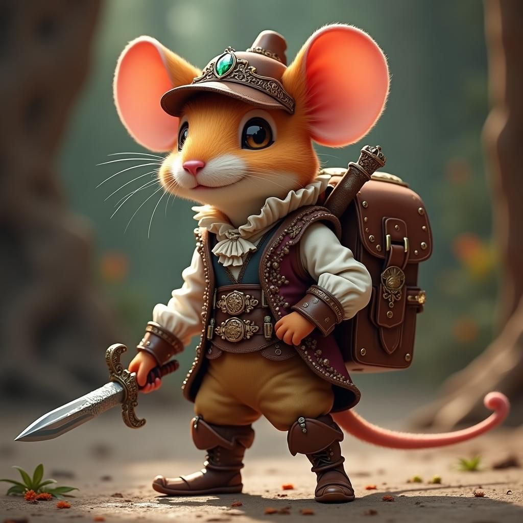 Regal Mouse Explorer Concept Art