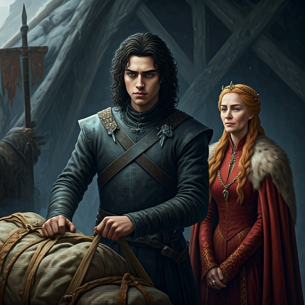 Young Watchman Prepares for Long Journey with Queen Cersei's...