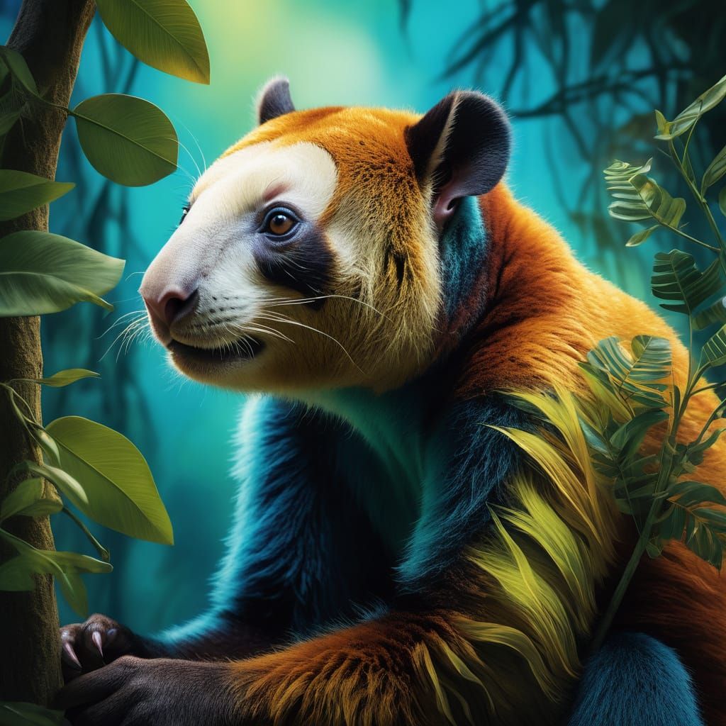 Surrealistic Golden Beast of Xylophia-IV