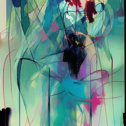 Surreal Dreamscape in Sienkiewicz Style