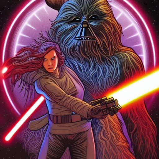 Star Wars Comic Book Art by Mark Brooks & Dan Mumford