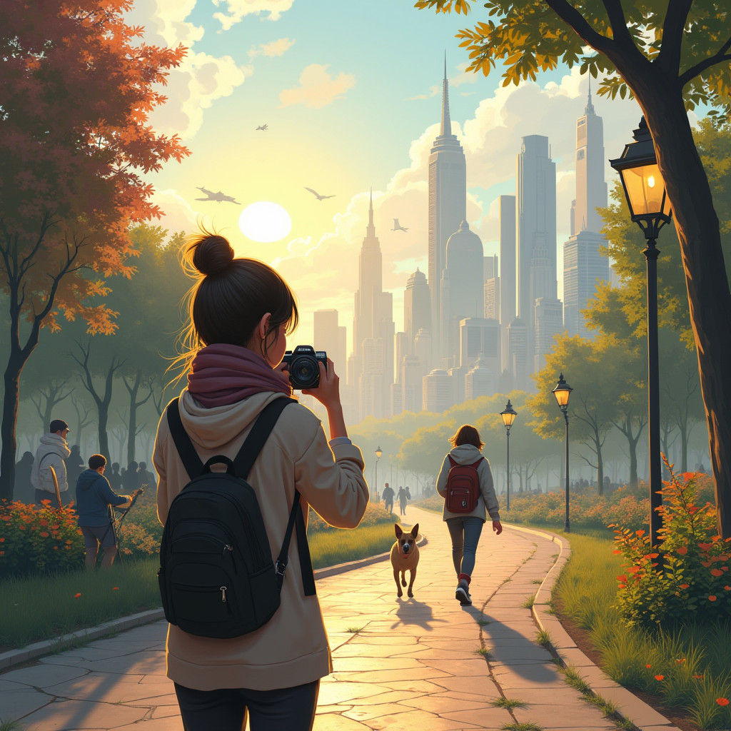 Photographer Captures Cityscape Moments in Sci-Fi Fantasy St...