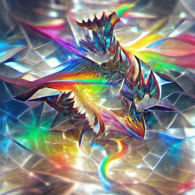 Rainbow Dragon: A Prism of Color