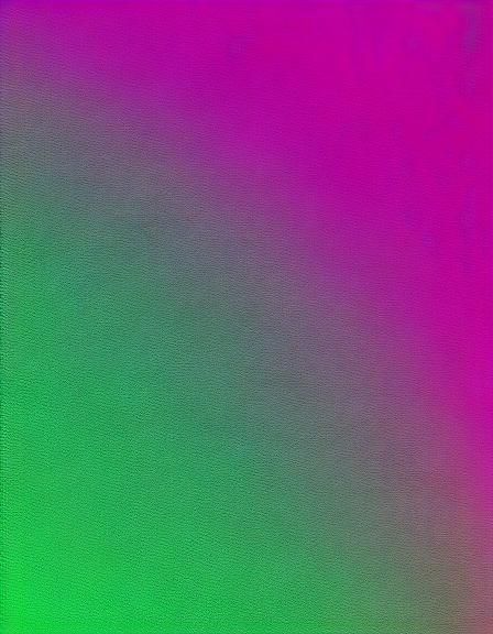 Cartoon in Vaporwave Color Gradient Style